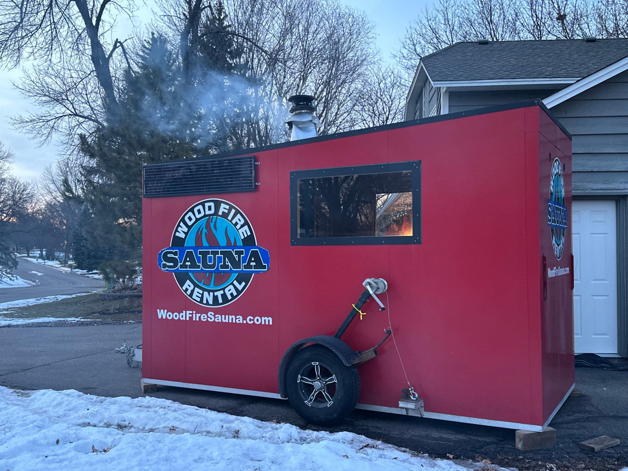 Nordic Heat sauna trailer